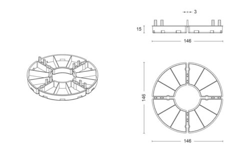 Plot fix DDP015 – 15 mm - imagine 2